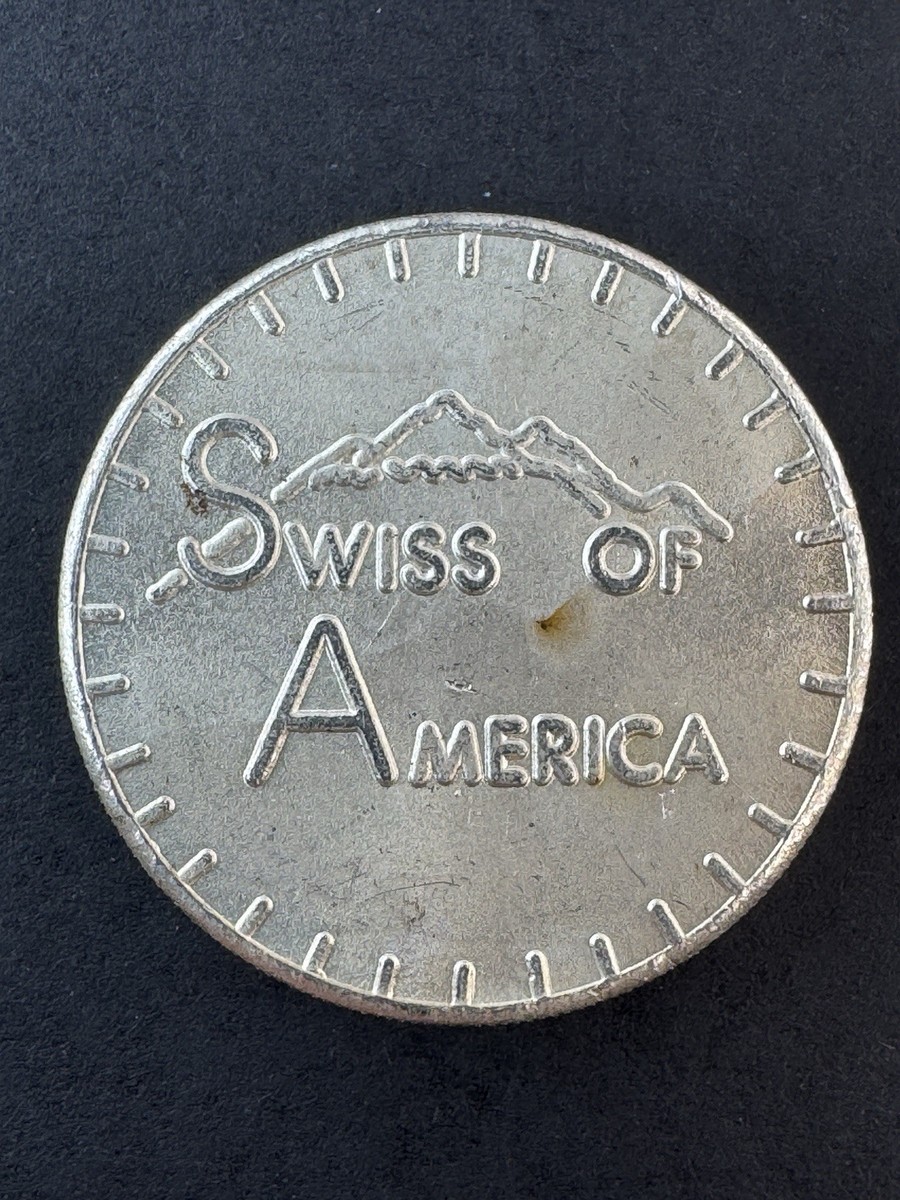 シルバー　アメリカドル Rare 1974 2.5 Troy Oz .999 Fine Silver Draper Mint Swiss Of