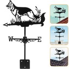  Weather Vane Dog Wind Roof Garden Direction Farmhouse Weathervane