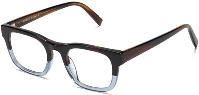 Warby Parker CONNOR Eyeglasses EASTERN BLUEBIRD FADE Medium