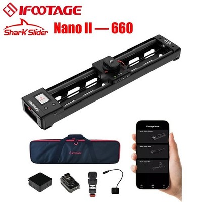 IFOOTAGE Shark Slider Nano II 660 26'' Motorized Camera Slider Stabilizer Rail