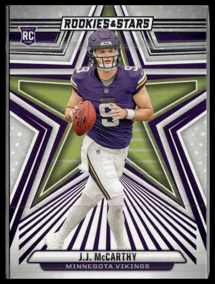 2024 Panini Rookies & Stars #135 J.J. McCarthy Rookie RC