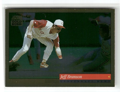 #ad 1994 Score #225 Jeff Branson Gold Rush Cincinnati Reds $2.29