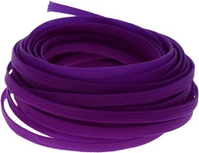 10M/32.8Ft PET Expandable Braided Sleeving 1/4-Inch Width Flexible Wire Mesh Sle