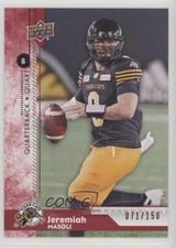 2018 Upper Deck CFL Red 71/150 Jeremiah Masoli #78 r6v