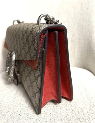 Gucci Dionysus Silver Chain Shoulder Bag Medium Authentic Supreme