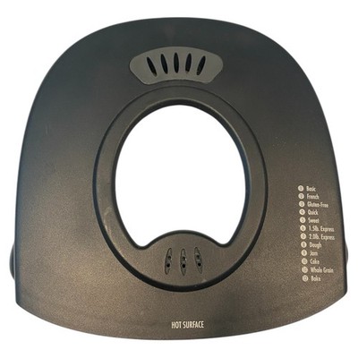 Hamilton Beach Bread Maker Lid Cover Replacement Model 29882