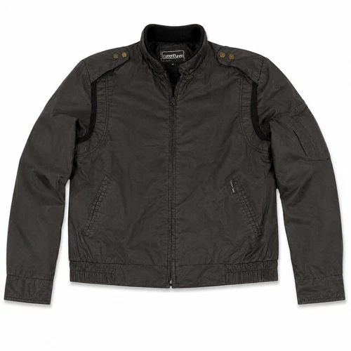 Vintage Current Seen Bomber Jacket Mens XL Black Military Flight Utility - product listing photo