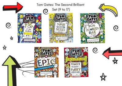 Tom Gates Box Set by Tom Gates 2021 Product Bundle New
