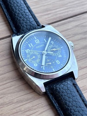 [A3P] Seiko SUS Multi-Dial Pointer Day-Date Square Case Quartz Watch 5Y89