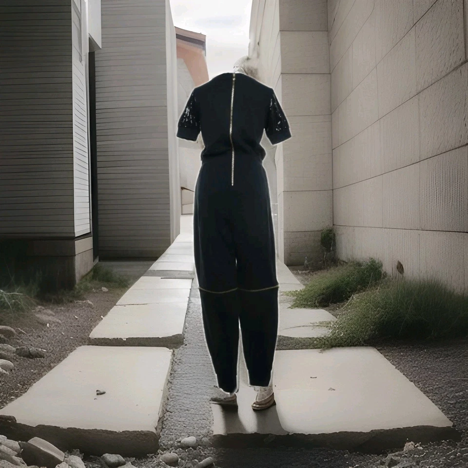 Marcell von Berlin Jumpsuit/Overall Gr. S/36-38, Schwarz, SPORTLICH -TOP ♥️ - Bild 2 von 4