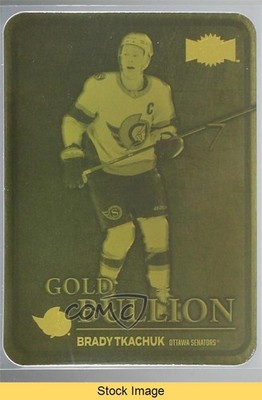 2024-25 Skybox Metal Universe Gold Bullion Brady Tkachuk #GB-17 READ 1g0e
