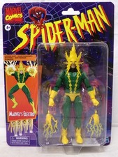 2020 Hasbro Marvel Legends Spider-Man Retro Card Electro 6  Figure New Sealed