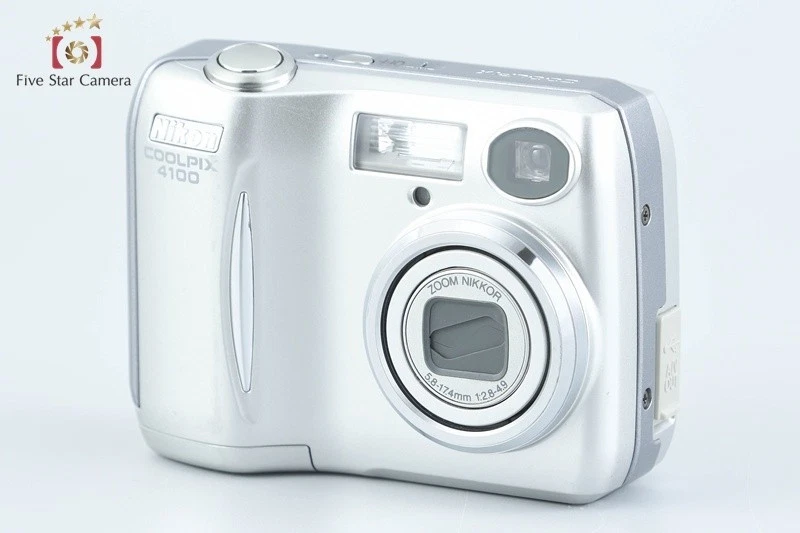 Nikon COOLPIX E4100 Silver 4.0 MP Digital Camera [Very Good] - Image 2 of 4