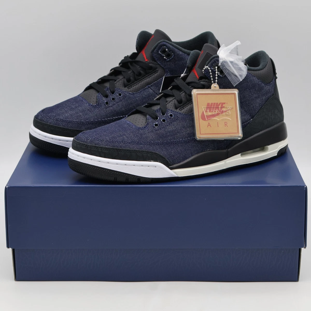 Levi's x Air Jordan 3 Retro SP Denim Blue - огромный выбор по