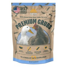 Premium Grubs, USA Grown Dried Black Soldier Fly Larvae, High Calcium Treat f...