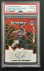 GIANNIS ANTETOKOUNMPO PSA 10 2019 PANINI MOSAIC SCRIPTS RED WAVE PRIZM AUTO 1253