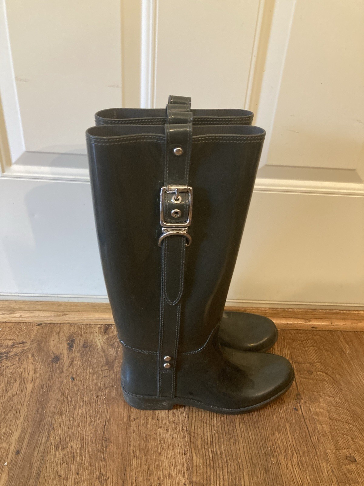 Women’s Coach Rubber Rain Boots