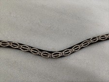 Unique Design White Crystal Stone Brow band For Horse Bridle Parts.