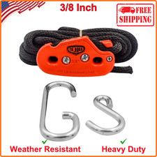 3/8 Inch, Heavy Duty, 300 lbs Working Load Limit , Weather Resistant, Tie Down