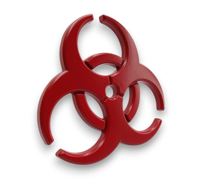 3D Biohazard Emblem Metall Aufkleber Auto Sticker Badge Logo Resident Evil KFZ