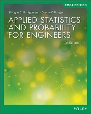APPLIED STATISTICS AND PROBABILITY FOR by Douglas C. Georgia Institute of