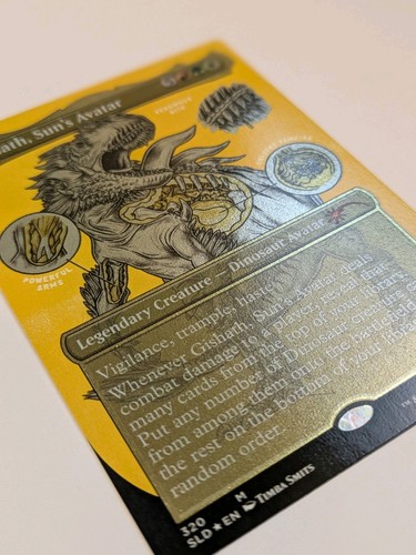 Gishath, Sun's Avatar Secret Lair Textured Foil Mythic Magic The Gathering Cards