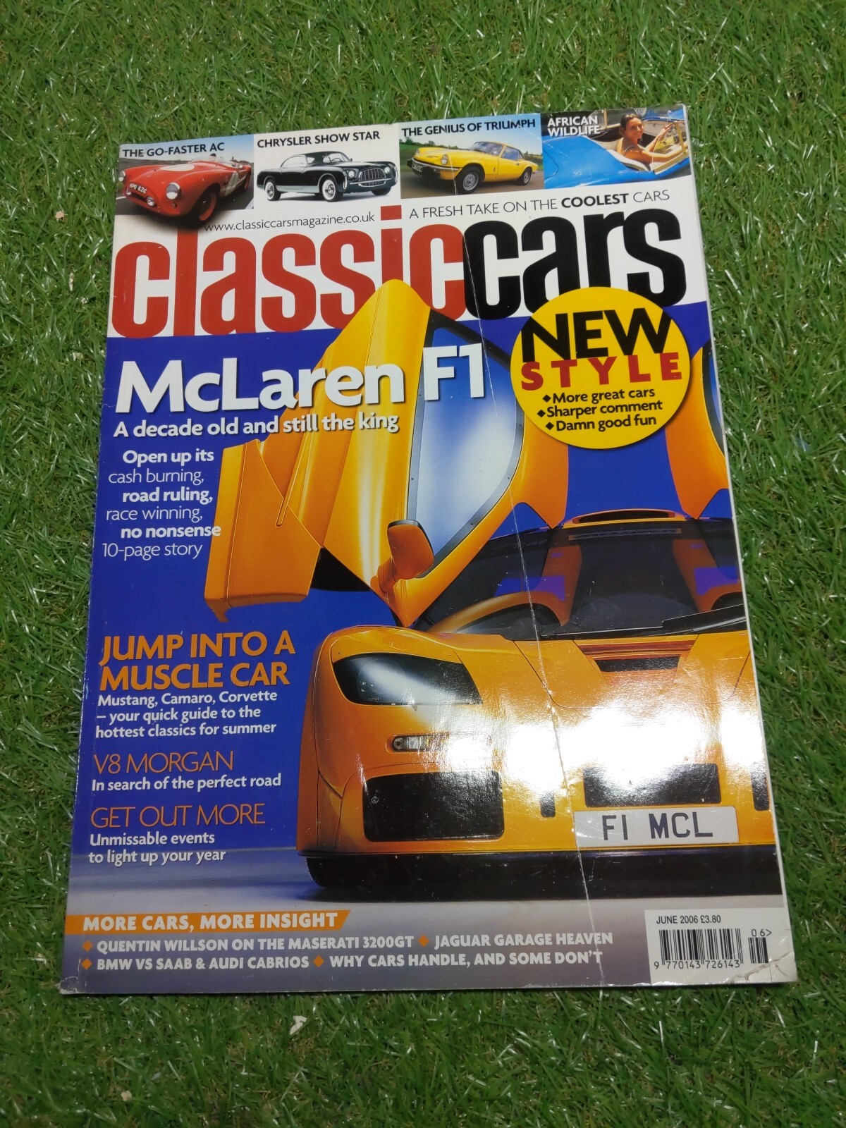 Classic Cars Magazines June 2006 Car Infusists Holiday Reading Car Collector