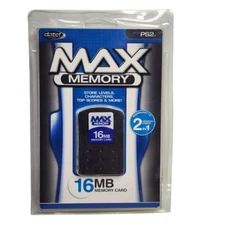 Max Memory Card Datel 16MB Sony Playstation 2 (New) gaming codejunkies PS2