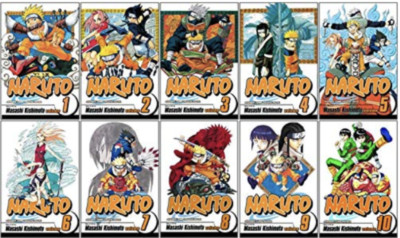 [Manga Comic engl. Version] NARUTO von Masashi Kishimoto Vol. 1 - 51 LOOSE SET