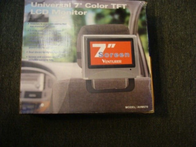 venturer universal 7 inch color tft lcd monitor avm670