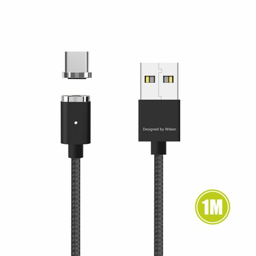 WSKEN Mini 2 Magnetic Micro Type-C Charge Cable For iPhone 12 11 Samsung Android - Picture 16 of 36