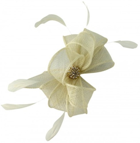 Small Clip Diamante Fascinator | eBay
