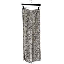 Reformation Sorrenti Wide Leg Trousers Snake