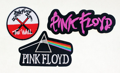 Pink Floyd Iron On Sew On Patch The Wall Dark Side of The Moon Embroidered