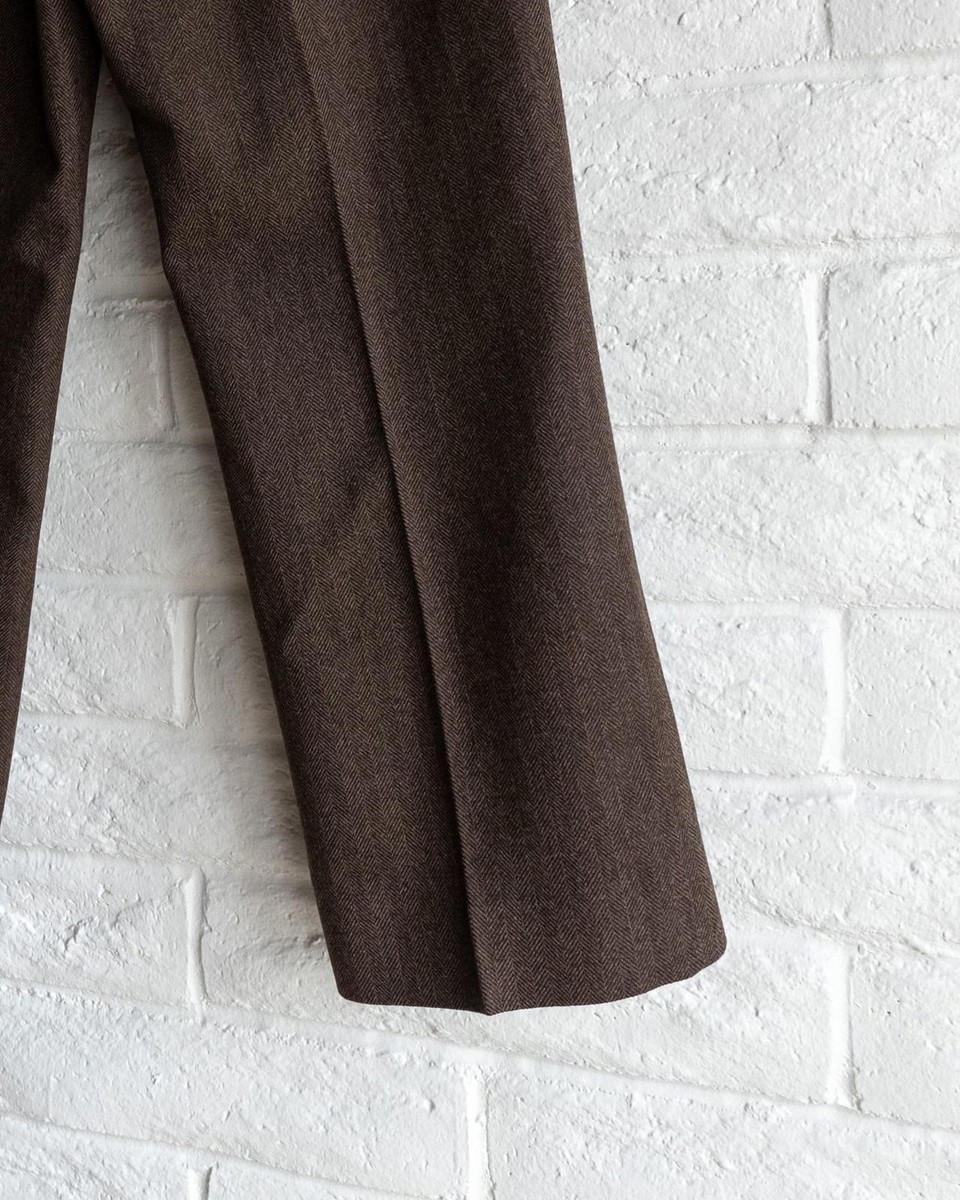 【60s】Vintage WoolTweed Trousers talonzip 60s】Vintage WoolTweed Trousers talonzip 1960s Vintage Tweed