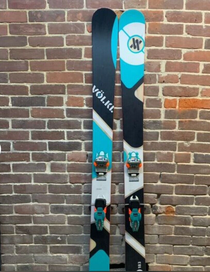 Volkl Shiro skis - 183cm - With Marker Jester Bindings, Din18