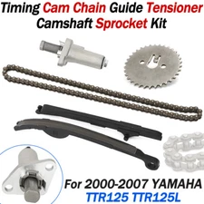 For YAMAHA TTR125 TTR125L Timing Cam Chain Guide Tensioner Sprocket 2000 - 2007