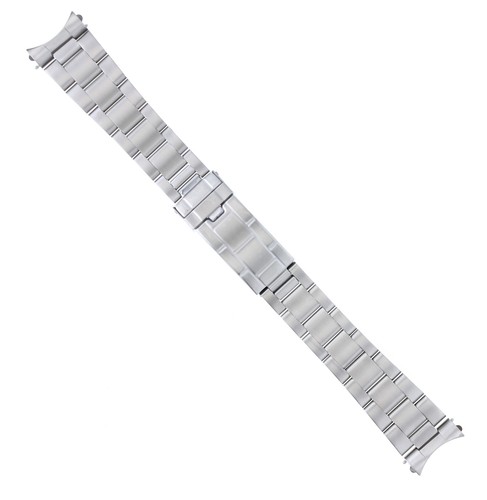 OYSTER Cinturino collegamento solido acciaio inox per ROLEX EXPLORER 20MM  FLIP LOCK | eBay