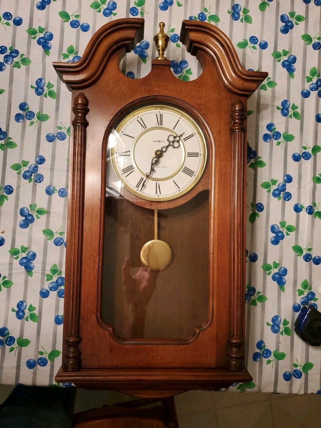 Rare Howard Miller "Danwood" Pendulum Westminster Chimes 612697 Wall