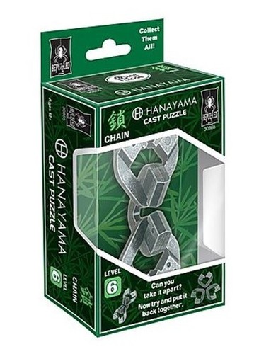 Hanayama Cast Puzzle Model: "CHAIN" Level: 6 - Picture 2 of 7