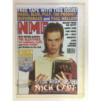 NEW MUSICAL EXPRESS NME MAGAZINE  27 JANUARY 1996  NICK CAVE  LS