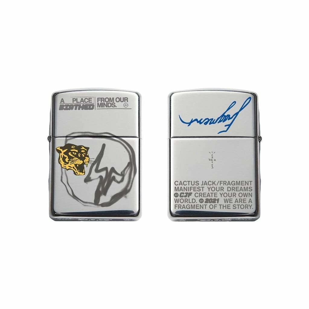 Cactus Jack For Fragment From Our Minds Zippo | eBay