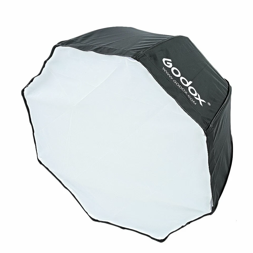 US GODOX 80cm 32" Octagon Umbrella Softbox+Bracket+Light Stand F Flash Speedlite - Image 3 of 4