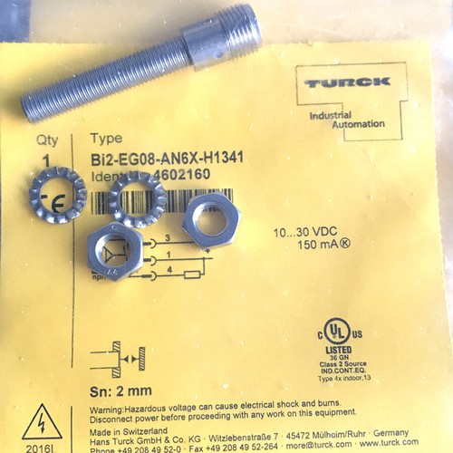 TURCK BI2-EG08-AN6X-H1341 4669560 Sensore induttivo NPN ✦KD - Foto 3 di 4