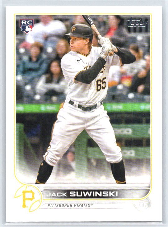 2022 Topps Update Jack Suwinski #US236 RC Rookie   Pittsburgh Pirates