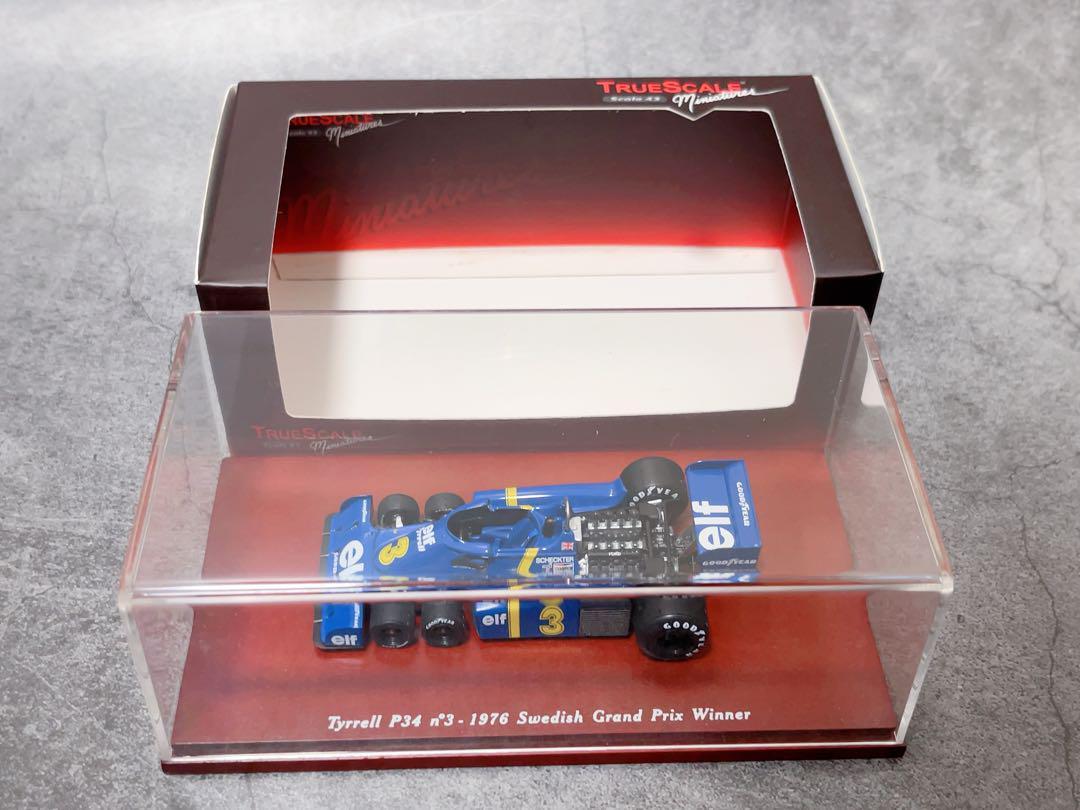 超美品 TSM 1/43 ティレル P34 スウェーデンGP 1976 優勝車 #3 超美品 TSM 1/43 ティレル P34 スウェーデンGP 1976 優勝車 #3