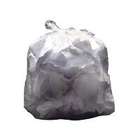 Image of 2Work Swing Bin Liner 45 Litre White (Pack of 1000) KF73379