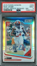 2018 Panini Honors Nick Chubb #455 /49 Score Update RC Auto PSA 9 LOW POP 1 !!