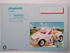 Playmobil Instrukcja budowy 70494 Kabriolet A6 , 4 strony