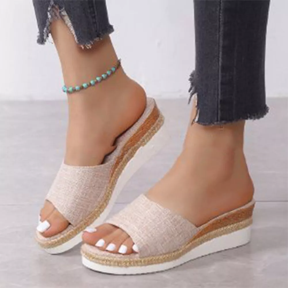Comfy platform sandals sale